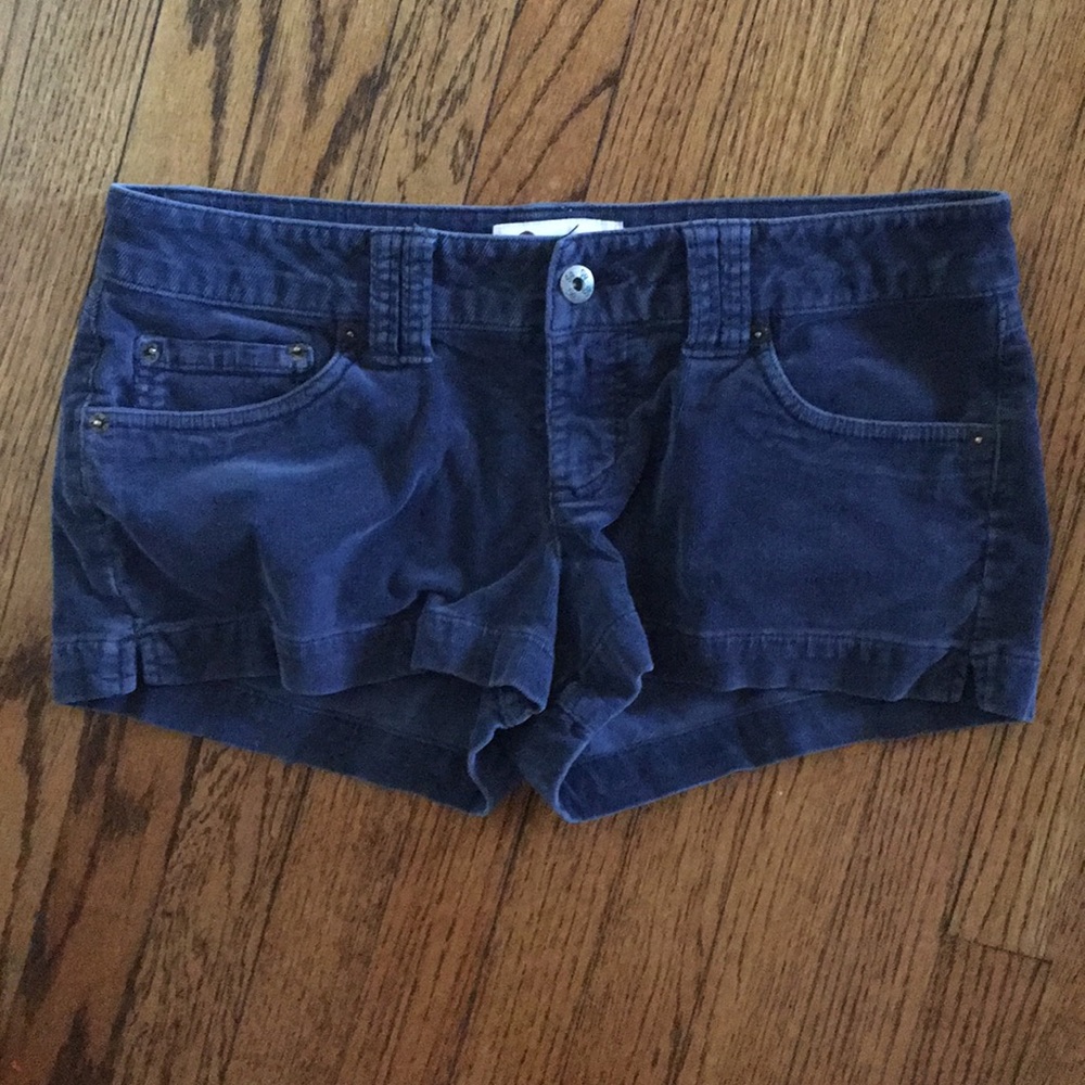 Corduroy shorts